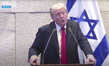 ترامپ در کنست: سلاح هایی به اسرائیل داده‌ایم که هیچکس حتی خوابش را هم ندیده است/ سخنرانی ترامپ در مجلس اسرائیل قطع شد/ دلیل چه بود؟