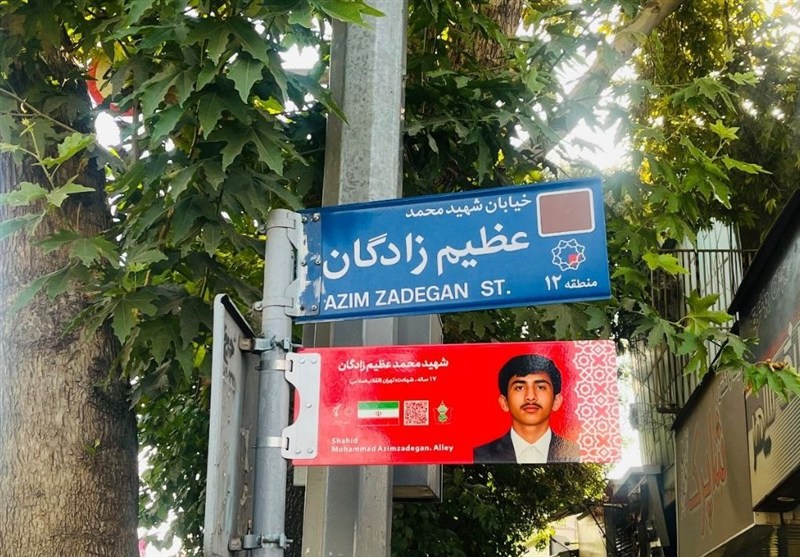 تهران رنگوبوی ایثار گرفت؛ آغاز نصب تابلوی شهدا در معابر