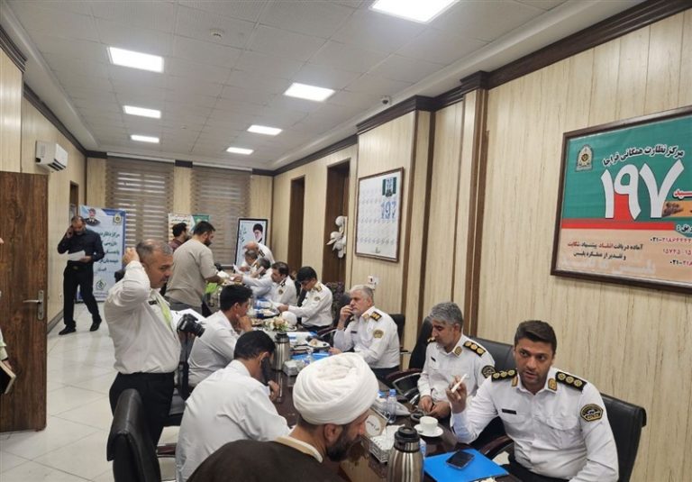 حضور پلیس راهور در مرکز ۱۹۷/ موج تقاضای مردمی برای بخشودگی دوبرابری جرایم