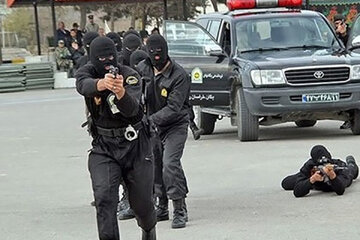 رهایی گروگان توسط پلیس در جیرفت