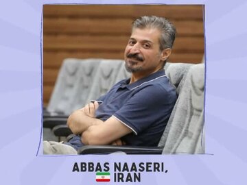 عباس ناصری، داور مسابقه جهانی کاریکاتونیس ۲۰۲۵ شد