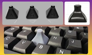 عکس | کیبورد مخصوص ناخن بلندها ساخته شد