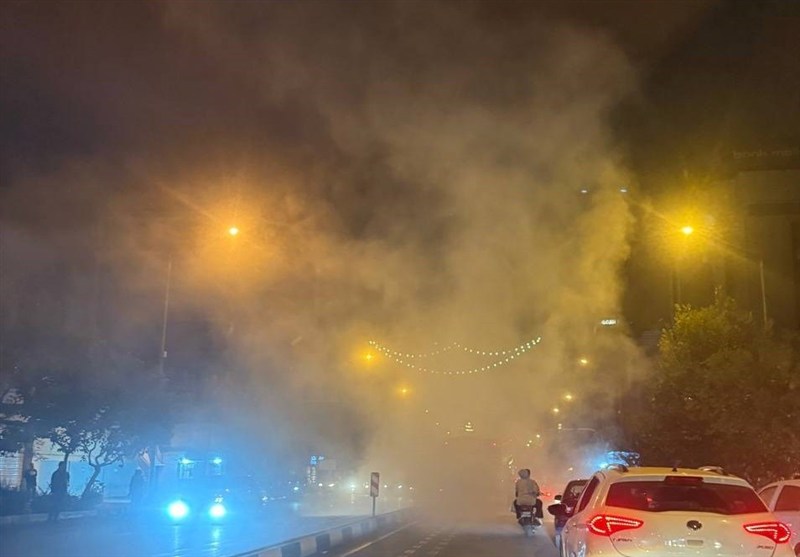 ماجرای دود غلیظ در خیابان انقلاب تهران چه بود؟