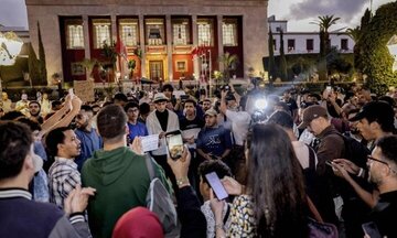 نسل زد دوباره در مراکش به خیابان آمدند