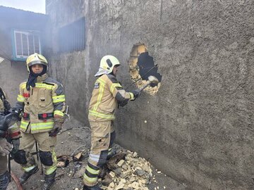 آتش سوزی در جنوب تهران؛ یک نفر جان باخت/ جزئیات