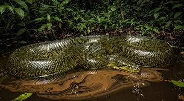 بزرگترین مار جهان / هیولایی با ۵۰۰ کیلوگرم وزن پیدا شد!