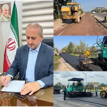 خشکبیجار در مسیر توسعه؛ اجرای پروژههای عمرانی مهم در شهر