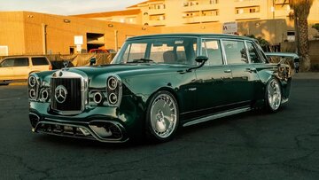 شاه خودروها دوباره زنده شد / تلفیق گذشته و حال در یک سدان