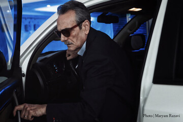 عکس | وداع با بازیگر فیلم طعم گیلاس