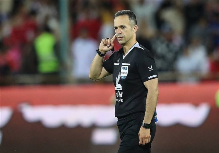 بیژن حیدری داور دیدار تراکتور – پرسپولیس شد
