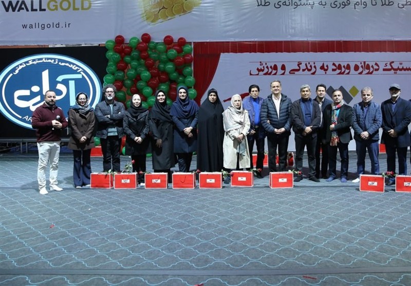 تجلیل از پیشکسوتان و ملیپوشان سابق ژیمناستیک