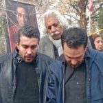 خاکسپاری حمید طالقانی + عکس