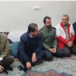 دیدار فرماندار شهرستان رودبار با مادر شهید والامقام زمان حسنی به مناسبت گرامیداشت مقام زن و مادر