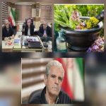 دیدار فرمانداررودسر با رئیس اتحادیه انجمن های علمی گیاهان دارویی