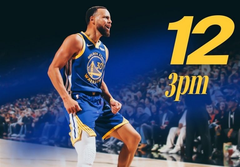 رکورد جدید استیفن کری/ ستاره گلدن استیت وریرز تاریخساز شد