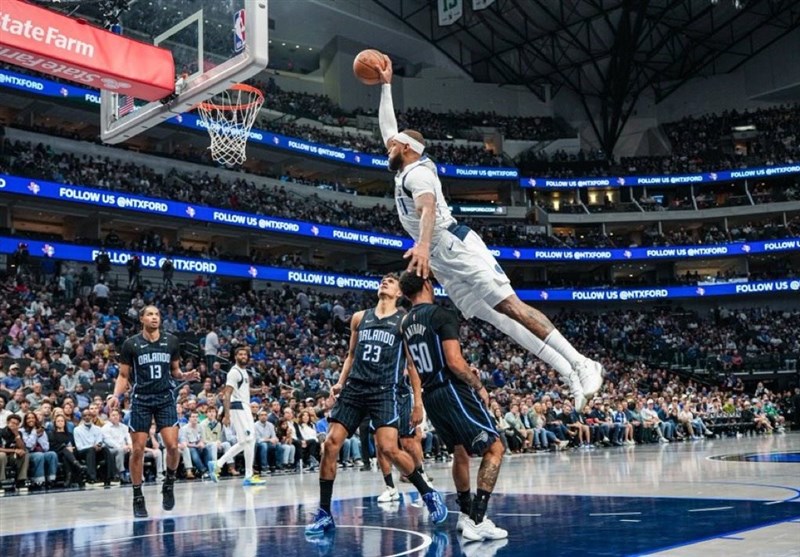 زلزله در نقشه NBA