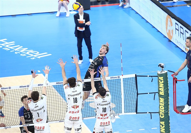 والیبال ایتالیا| برتری شاگردان پیاتزا