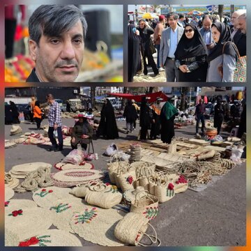 رئیس میراث فرهنگی شهرستان خبر داد:صادرات صنایع دستی حصیری خمام به کشورهای حاشیه خزر و عراق