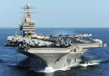 رسانه عبری: ناو هواپیمابر اهرم فشار ترامپ برای وادار کردن تهران به مذاکره است