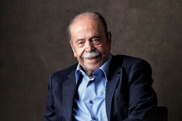 محمدعلی کشاورز در ۴۶ سالگی و در یازدهمین فیلماش؛ سال ۱۳۵۵/ عکس