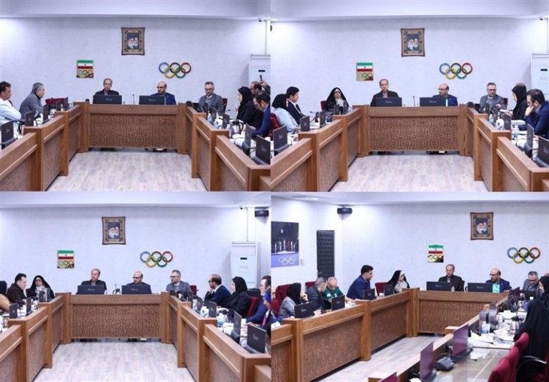 نشست تخصصی ۴ فدراسیون با مسئولان کمیته ملی المپیک و وزارت ورزش