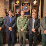 نشست روسای ۲ فدراسیون سوارکاری و چوگان با رئیس تربیت بدنی نیروهای مسلح