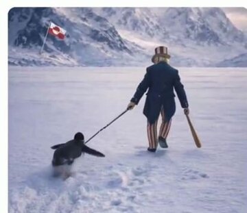 پاسخ خبرگزاری چینی به «توهمات پنگوئنی» کاخ سفید!