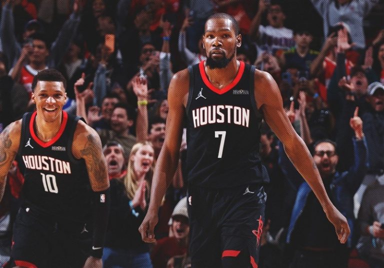 پیروزی هیوستون با شوت ثانیه پایانی کوین دورنت