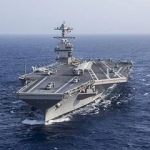 اعزام ناو هواپیمابر آمریکا «جرالد آر. فورد» به خلیج فارس