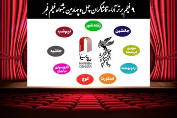 اعلام ۹ فیلم برتر آرای مردمی فجر بدون رتبهبندی