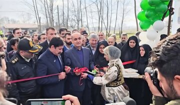 افتتاح پروژه های عمرانی خمام با حضور معاون رئیس جمهور