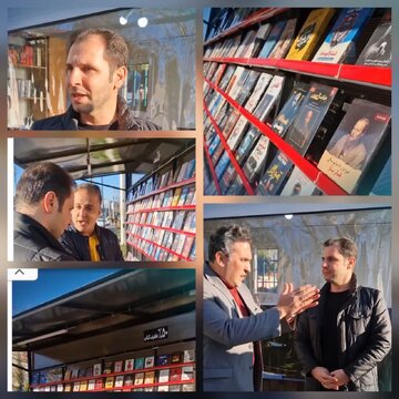 ایجاد غرفههای بازیافت «کافه کتاب» شهرداری بندرانزلی