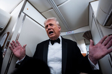 بازنشر ویدئوی ضد ایرانی «مارک لوین» توسط ترامپ