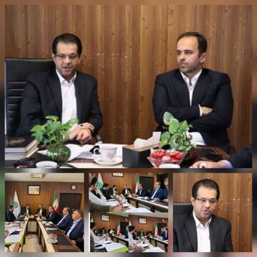 نشست مشترک شهردار رشت و مدیرکل اموالواملاک بنیادمستضعفان استان گیلان