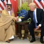ترامپ با شاه بحرین درباره ایران گفتوگو کرد
