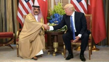 ترامپ با شاه بحرین درباره ایران گفتوگو کرد