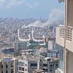 فوری / حمله به ضاحیه بیروت / در آستانه امضای تفاهم پایان جنگ اسرائیل به پایتخت لبنان حمله کرد