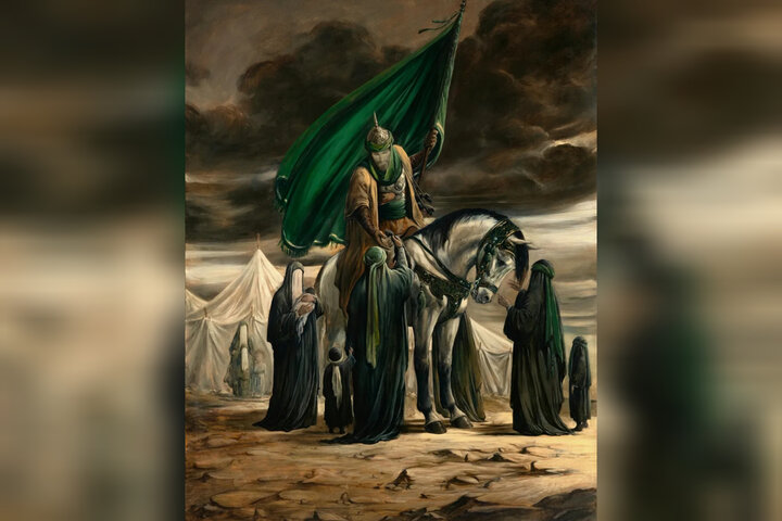 نقش شهادت در آثار محمدعلی نادری؛ وقتی قلمو با زبان درد سخن میگوید