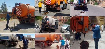 ویدئومتری و شستوشوی بیش از 750 کیلومتر شبکه فاضلاب در قم