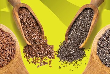 ۲ دانه سرشار از امگا ۳ را بشناسید