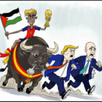 اشک‌ها و لبخندهای جام جهانی در کاریکاتورها؛ ترامپ و فلسطین سوژه شدند