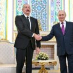 تأکید پوتین و علی‌اف بر تداوم توسعه روابط روسیه و جمهوری آذربایجان