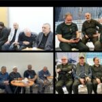 حضور اهالی ادب و هنر در آیین وداع با آقای شهید ایران