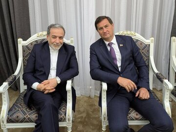 دیدار عراقچی و همتای بلاروسی در حاشیه نشست سازمان همکاری شانگهای