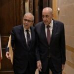 دیدار نبیه بری با نخست وزیر لبنان و رئیس مجلس امارات