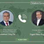 گفتگوی اسحاق دار با عراقچی بر سر تحولات اخیر