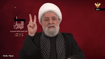 حمایت قاطع دبیر کل حزب‌الله لبنان از تفاهم‌نامه ایران و آمریکا / نعیم قاسم: دولت باب گفت‌وگو با مقاومت را بگشاید / تا زمانی که جنوب در رنج باشد…