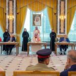 نماز جماعت سران ترکیه، عربستان و پاکستان + عکس / بن‌سلمان، شهباز شریف و اردوغان پس از امضای پیمان دفاع مشترک نماز خواندند