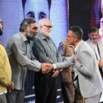 اعطای نشان ملی پارسی‌جان به بنیان‌گذار گنجور
