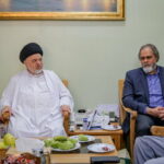 رئیس سازمان سینمایی با نماینده آیت‌الله سیستانی دیدار کرد 